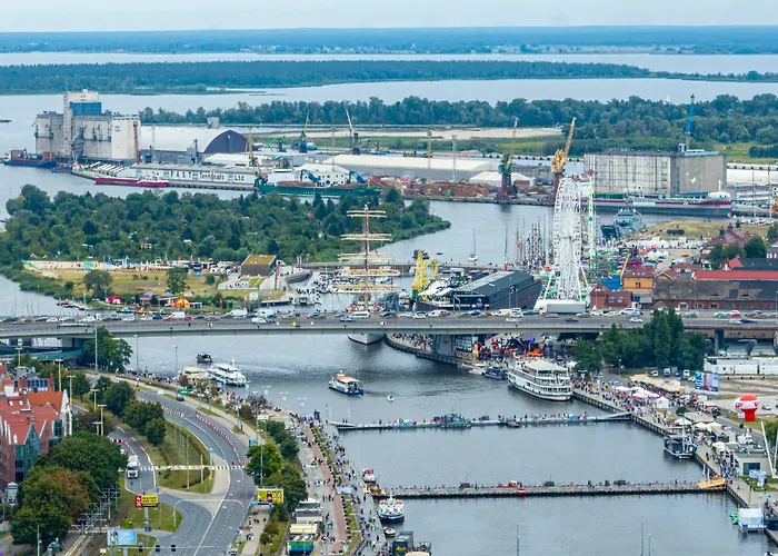 Апартаменты Energyapart Aqua Na Wodzie Houseboat Щецин