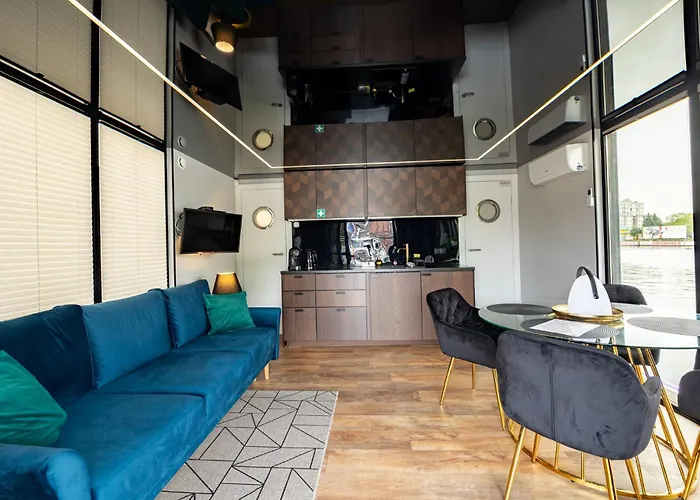 Energyapart Aqua Na Wodzie Houseboat Апартаменты Щецин